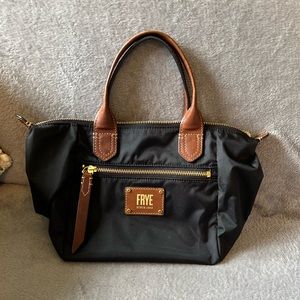 Frye Nylon & Leather Satchel